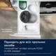 Комплект Electrolux Стиральная машина полногабаритная EW7F3684UU + Сушильная машина EW6D38C4U - изображение 3