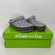 Крокси Crocband Light Grey/Navy, розмір 44 - зображення 7