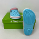 Крокси Crocband Ice Blue/White, розмір 39 - зображення 8