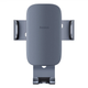 Автомобільний тримач Baseus Metal Age 2 Gravity Air Outlet Car Mount dark gray - зображення 2