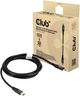 Kabel Club 3D USB-C - Mini DisplayPort 2.1 DP40 2 m Black (CAC-1561) - obraz 2