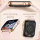 Розумний смарт годинник жіночий білий ремінець Smart Dream Silver Rubber (409303) - зображення 3