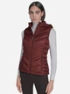 Теплий жилет короткий жіночий Calvin Klein 588122625 XL Бордовий (1163218112) - зображення 1