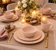 Комплект столового посуду Stoneware Orange, 16 предметів - зображення 2