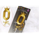 Свічка-цифра "0" з короною ЗОЛОТО - изображение 2