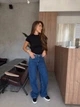 Джинсы женские ELFBERG MA-1071 36 Синие (2000001032138) - изображение 4