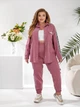 Костюм вельветовый женский ELFBERG VM-685 52-54 Фрезовый (2000001040935) - изображение 1