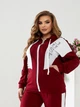 Спортивный костюм женский ELFBERG VM-440 56-58 Бордовый (2000001035887) - изображение 3