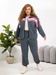 Спортивный костюм женский ELFBERG VM-433 48-50 Графитовый (2000001035276) - изображение 3
