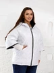 Куртка демисезонная с капюшоном женская ELFBERG VM-718 54-56 Белая (2000001041611) - изображение 6