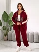 Спортивный костюм женский ELFBERG VM-895 56-58 Бордовый (2000001042823) - изображение 1