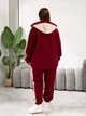 Спортивный костюм женский ELFBERG VM-895 56-58 Бордовый (2000001042823) - изображение 2