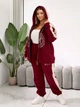 Спортивный костюм женский ELFBERG VM-895 52-54 Бордовый (2000001042816) - изображение 5
