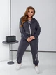 Спортивный костюм женский ELFBERG VM-421 56-58 Графитовый (2000001034835) - изображение 6