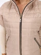 Теплий жилет короткий жіночий ELFBERG MAR-0584 56-58 Кремовий (2000001071779) - зображення 8