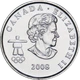 Монета 25 центів 2008 XF Лижний фрістайл. XXI winter Olympic Games, Vancouver 2010 - Freestyle Skiing - зображення 2