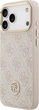Etui na smartfon Apple iPhone 18 Pro Max/17 Pro Max Guess 4G Strass Logo MagSafe Pink (GUHMP18XP4GRMDEP) - obraz 3