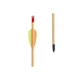 Стріли дерев'яні Poe Lang Target Wooden 30" 5 шт (4710933465109) - зображення 3