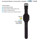 Детские смарт-часы AmiGo GO008 MILKY GPS WIFI Black - изображение 2