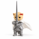 Фігурка Кошеня-Лицар з мечем і червоним бантиком із мему Kitten Knight. Мемний котик. - зображення 2