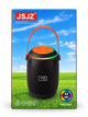 Портативная Bluetooth-колонка 5 Вт с RGB-подсветкой оранжевая (JZ-1190) - изображение 3