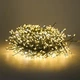 Светодиодная гирлянда от сети, 10 м, 900 LED, теплый белый с холодным белым мерцанием, IP44, Роса (721404) - изображение 1