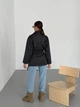 Тренч женский ELFBERG UW-118 48-50 Графитовый (2000001047743) - изображение 4