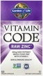 Cynk Garden of Life Vitamin Code RAW Zinc 60 kapsułek (658010116527) - obraz 1
