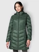 Куртка демисезонная удлиненная с капюшоном женская Calvin Klein 799669007 XL Зеленая (1163161085) - изображение 1