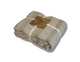 Жаккардовое покрывало Saheser Apollo 220 х 240 см. Beige - изображение 3