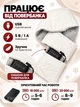 Шарф с подогревом USB электрический, 3 режима температуры 35–55 градусов, электрический термошарф с электронагревом из полиэстера и флиса с питанием от USB или повербанка для шеи для холодной погоды, зимы и блэкаута белый - изображение 5
