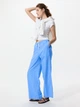 Брюки женские Uniqlo 95865816 XL Голубые (1163258952) - изображение 3