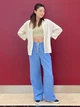 Брюки женские Uniqlo 95865816 XL Голубые (1163258952) - изображение 4