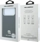 Etui na smartfon Apple iPhone 18 Pro/17 Pro Karl Lagerfeld Grained Karl Head Metal MagSafe Black (KLHMP18L6PSKHLK) - obraz 8