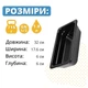 Гастроємність 1/3 чорна прямокутна з меламіну - зображення 6