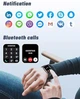 Смарт-годинник GRV FC1 (Bluetooth дзвінки, моніторинг серця, IP68, чорний) - зображення 6
