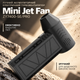 Ручной аккумуляторный электрический турбовентилятор Mini Jet Fan ZY7400-SE/PRO с фонариком для удаления пыли - изображение 1