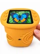 Мікроскоп дитячий цифровий з IPS екраном камерою 1000x зумом LCD LED підсвіткою фото відеозаписом вбудованою пам’яттю USB портативний кишеньковий монокулярний навчальний шкільний для спостережень дослідів експериментів розвитку дітей Swan Baby жовтий - зображення 1