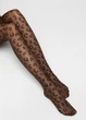 Колготки жіночі з леопардовим принтом Giulia LEO 20 (1) 4 Brown-coffee, коричневі колготи з тваринним принтом, стильні - зображення 6