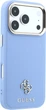 Etui na smartfon Apple iPhone 18 Pro/17 Pro Guess Saffiano Small 4G & Classic Logo MagSafe Light Blue (GUHMP18L6PSA4DMB) - obraz 4