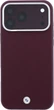 Чохол для смартфона Apple iPhone 18 Pro Max/17 Pro Max BMW Sign Deboss Quilted Metal Logo MagSafe Burgundy (BMHMP18X26SWOSPR) - зображення 2