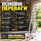 Стремянка телескопическая лестница раскладная 4.4 м анодированный алюминий складывается до 90 см для дома и сада - изображение 5