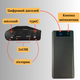 Корпус для павербанка на 8 акумуляторів 18650 з цифровим дисплеєм, USB-A, Type-C, Micro-USB - зображення 6