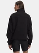 Толстовка на молнии без капюшона женская Under Armour Unstoppable Fleece Hz 6013519-008 M Черная (198635840938) - изображение 2