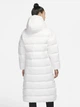 Пуховик зимний длинный женский Nike W Nsw Tf City Hd Parka DH4081-100 M Белый (195239550461) - изображение 2