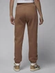 Спортивні штани жіночі Jordan W J Flt Flc Pant 24 FV7059-223 M Коричневі (197595817745) - зображення 2