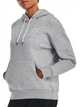 Худи женское Under Armour Essential Fleece Hoodie 1373033-011 S Серое (2009000389247) - изображение 4