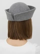 Шляпа женская Vilss Sailor Collare2 Empty VL-2232-038-E-S 56-57 см Светло-серая - изображение 2