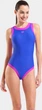 Купальник слитный для женщин Arena BOLD LINES SWIMSUIT синий 40 - изображение 1