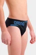 Плавки слипы для мальчиков Arena BOLD SWIM BRIEFS черный, голубой Дит 128 см - изображение 3